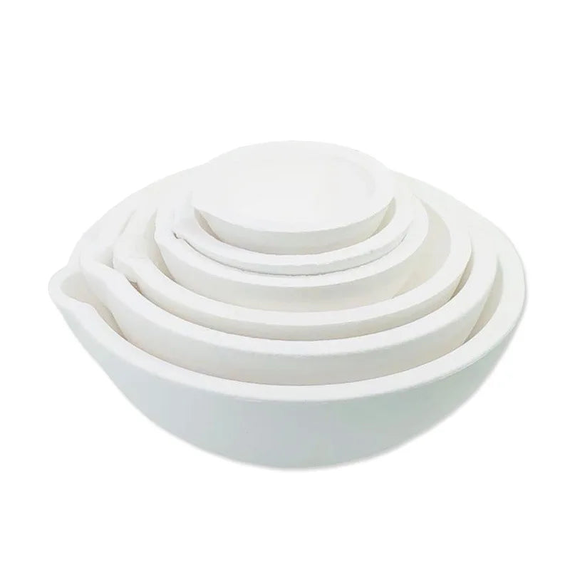 100g-2500g Quartz bowl crucible High Temperature Furnace Melting Casting Refining Silver Jewelry tools