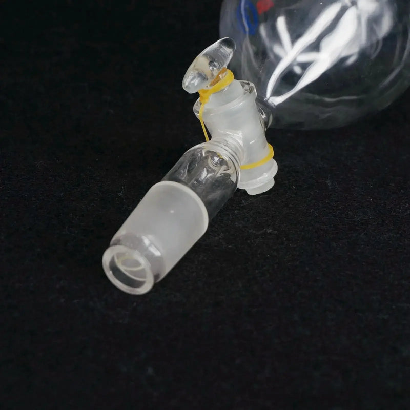 250ml #19 #24 #29 Ground Joint Ball Shaped Lab Separatory Funnel With Glass Stopcock
