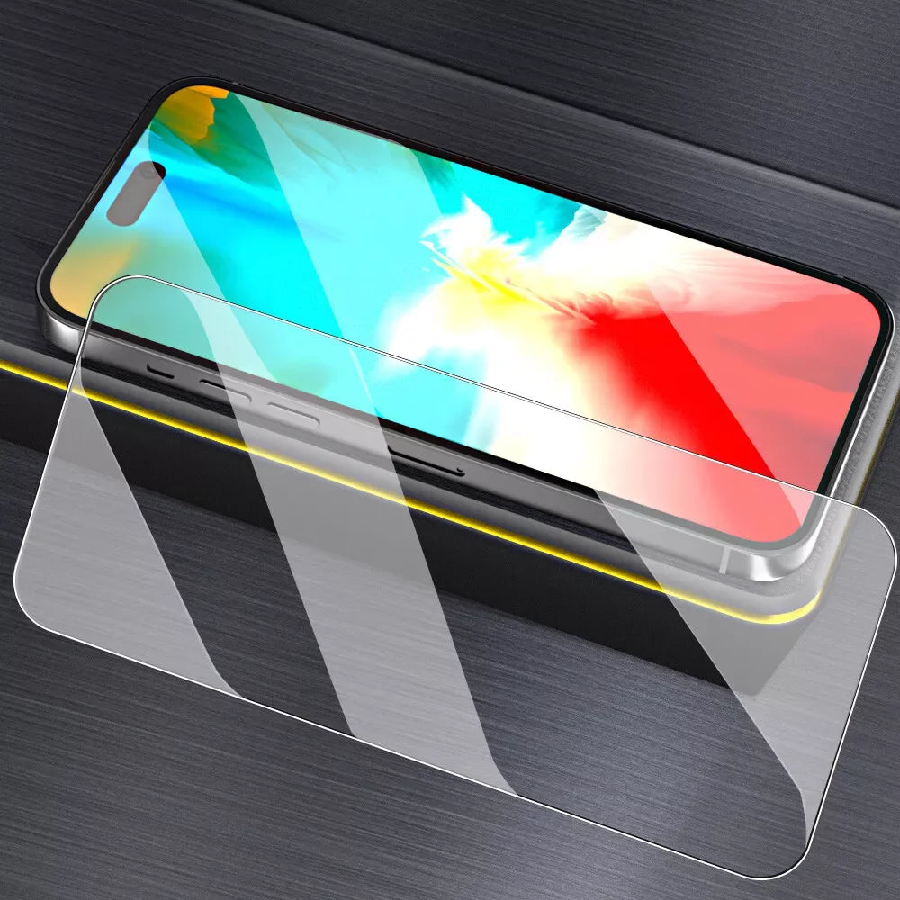 5pcs Tempered Glass For iPhone 15 Pro Max Screen Protector For iphone 7 8 11 12 13 14 Plus X XR XS Max Mini Protective Glass - KiwisLove