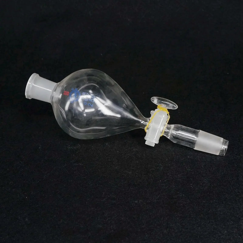 250ml #19 #24 #29 Ground Joint Ball Shaped Lab Separatory Funnel With Glass Stopcock