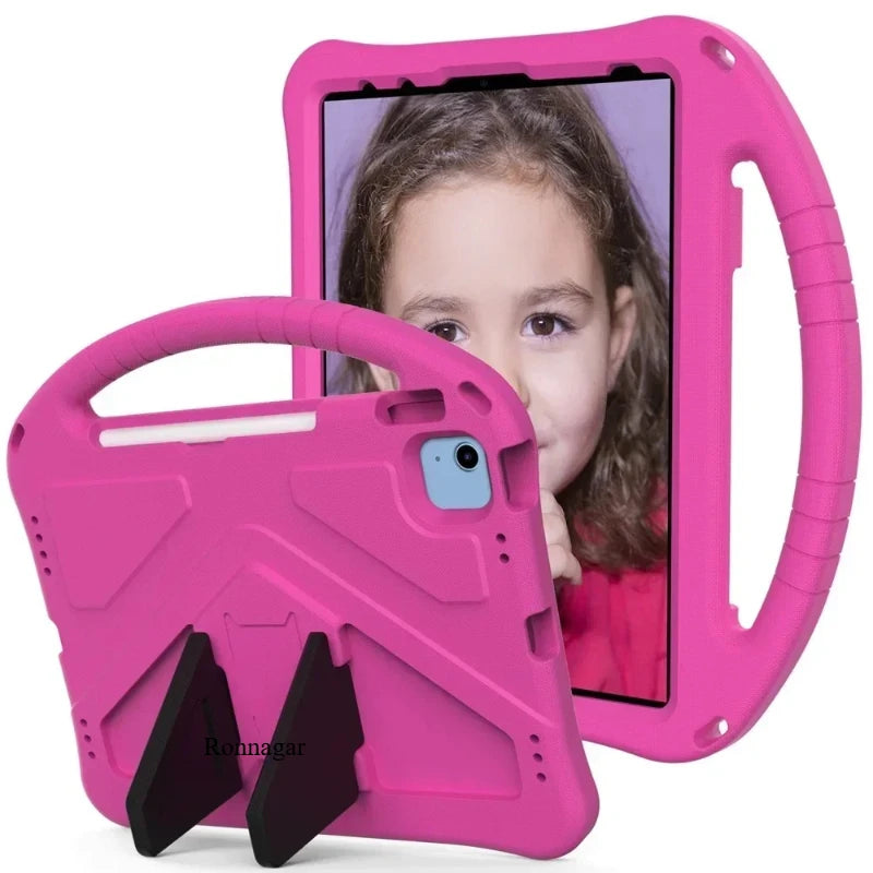 EVA Kids Case for iPad A16 2025 11th Air11 13 2024 Pro11 12.9 13 2024 Cover 10.2 7 8 9 10th Air4 5 10.9 Mini 1 2 3 4 5 6 7 Stand