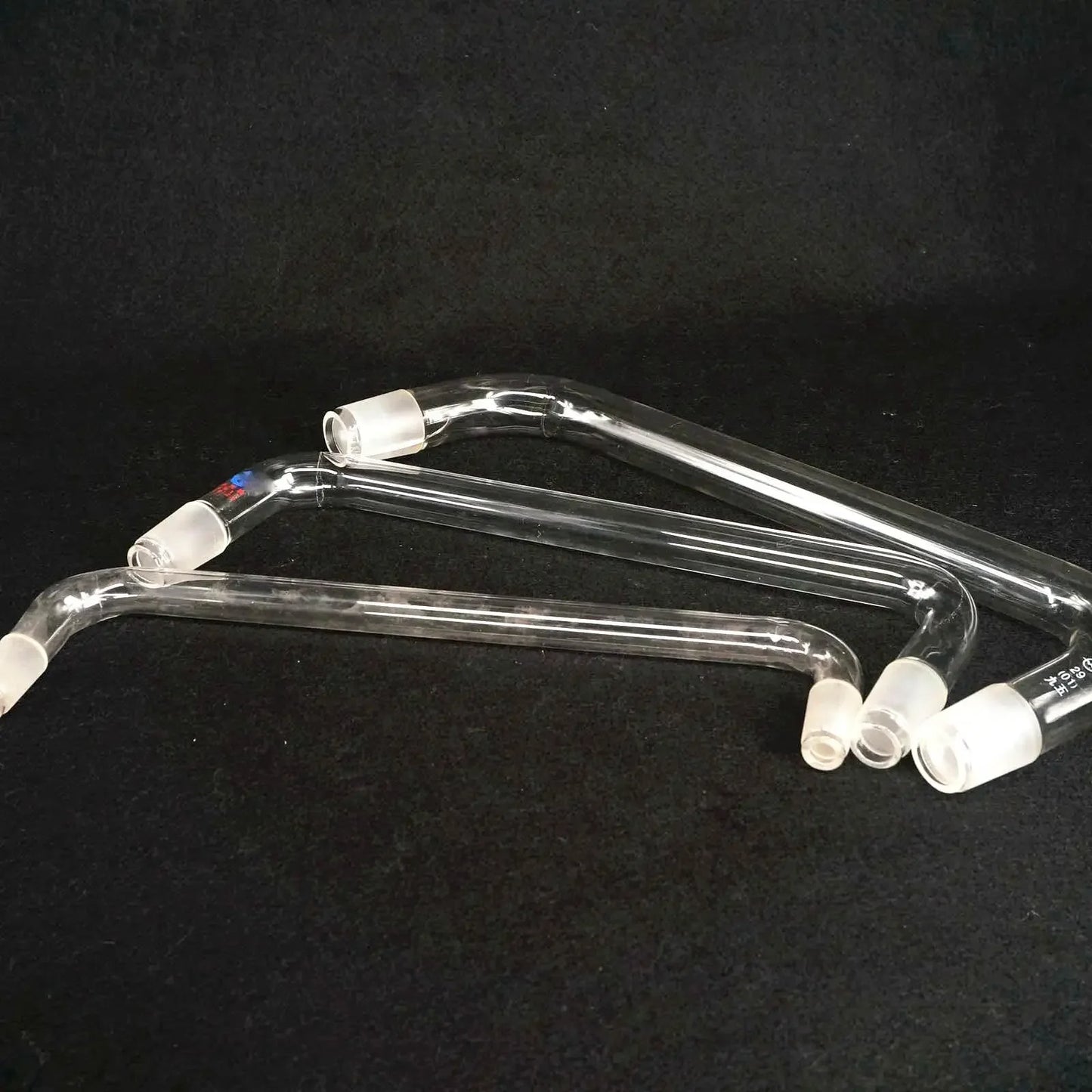 19/26 24/29 29/32 Joint 105 to 75 Degree Lab Borosilicate Glass Distillation Adapter Bend Tube - KiwisLove