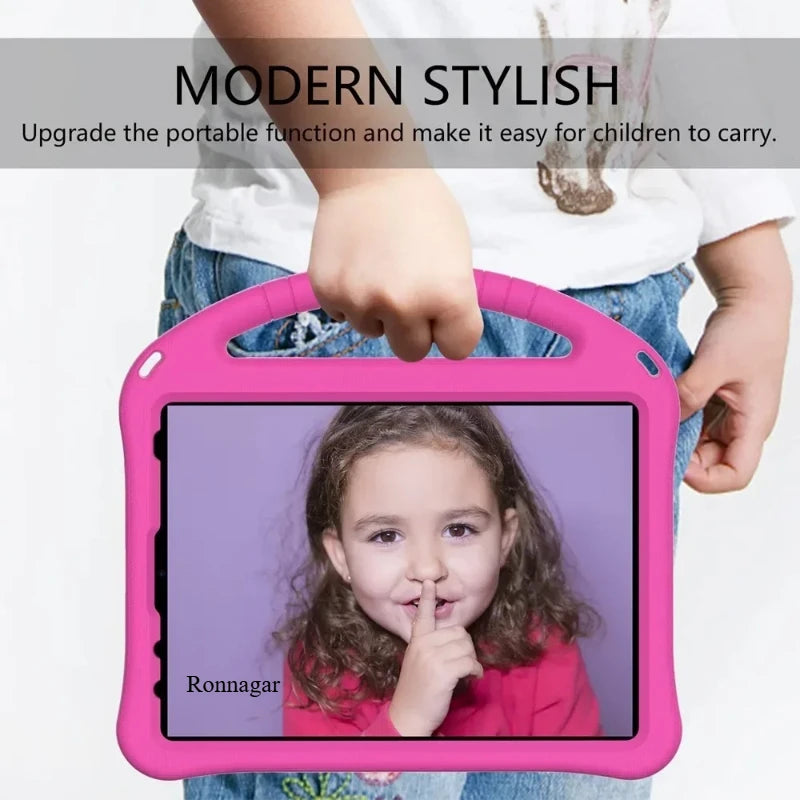 EVA Kids Case for iPad A16 2025 11th Air11 13 2024 Pro11 12.9 13 2024 Cover 10.2 7 8 9 10th Air4 5 10.9 Mini 1 2 3 4 5 6 7 Stand