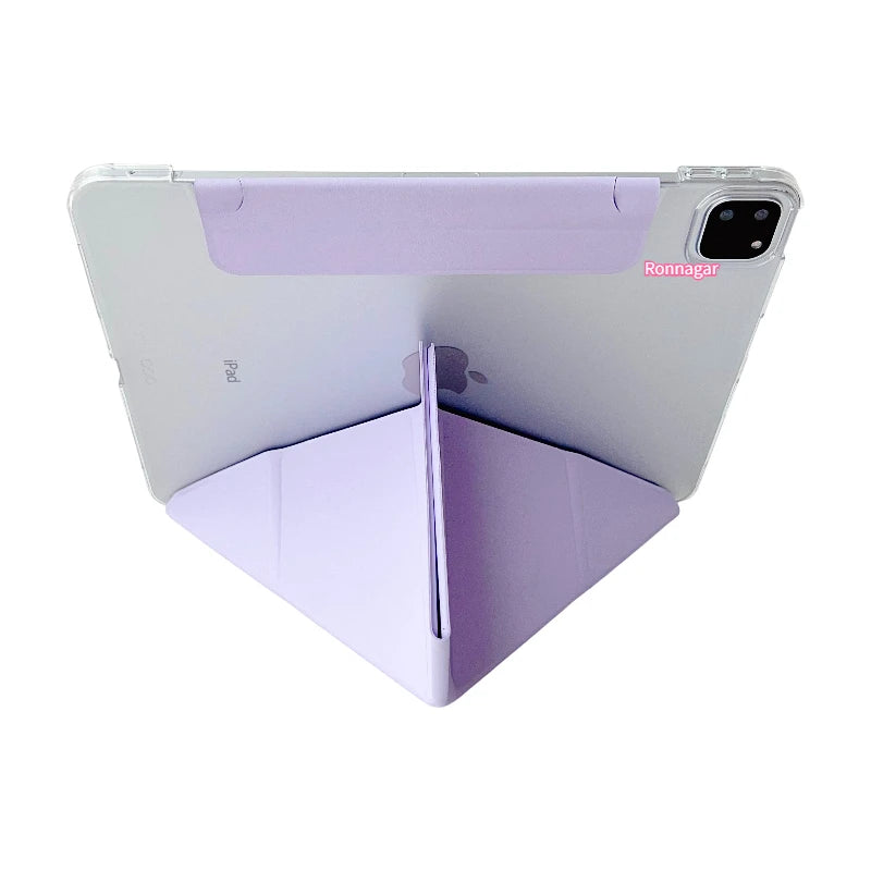 2025 New Y-Fold Case For iPad 11th Gen A16 2025 2024 Air11 13 M2 M3 Air 4 5 for iPad Pro11 M4 12.9 7 8 9th 10th 10.2 10.9 Funda