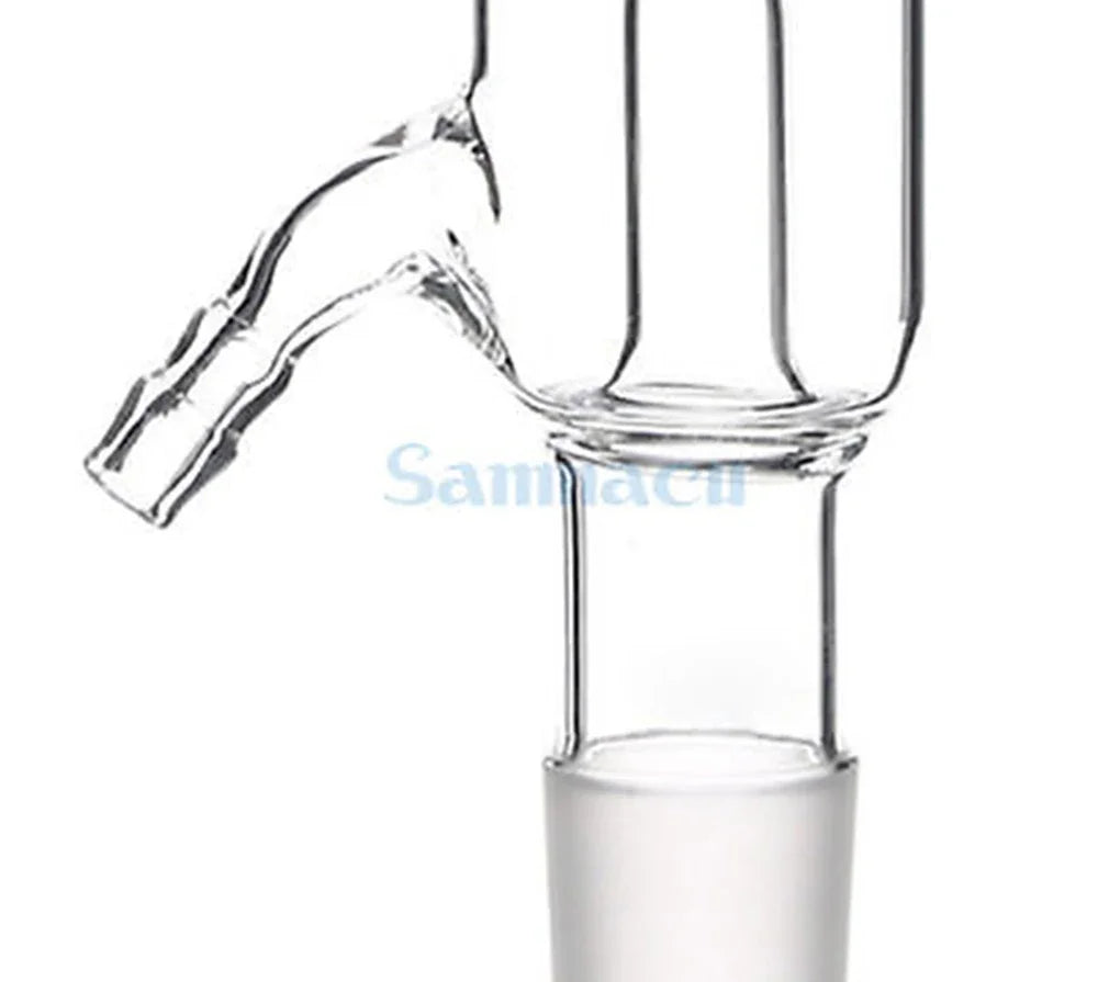 Effective Length 200/300/400mm Joint #19-#19 #24-#24 Borosilicate Glass Graham Condenser Coil Condenser Lab Serpentine Spiral - KiwisLove