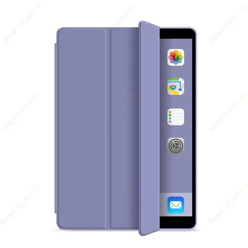 Ultra Slim Case for iPad Air 5th Air 6th Generation M2 2024/Air4th 10.9 iPad Pro11 M4 ipad 7 8 9th 10th Gen Air3 10.5 Sleep wake