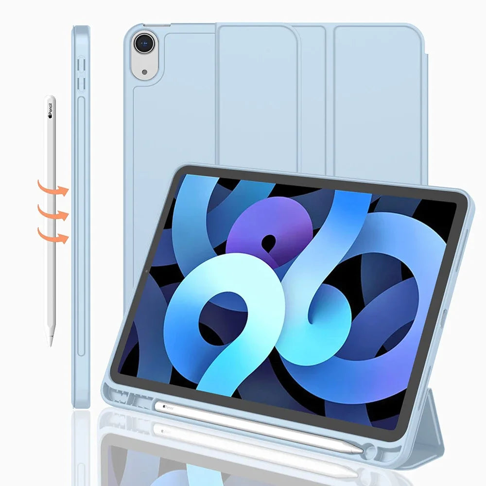 For iPad Air5th Generation Case /iPad Air4th Gen 10.9  iPad 10.2 8 9th iPad 10th Pro11 Air3 10.5 5/6th 9.7 2017 2018 Tablet Case