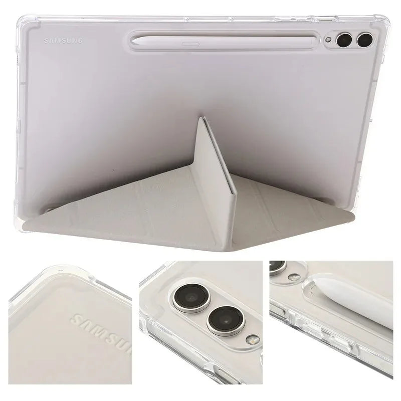 Magnetic Y-fold Case for Samsung Galaxy Tab S10 FE+ 131'' 10.9'' 2025 A11/S11/S10/S9/S8/S7Plus 12.4'' 11'' for Samsung S9+/S9 FE