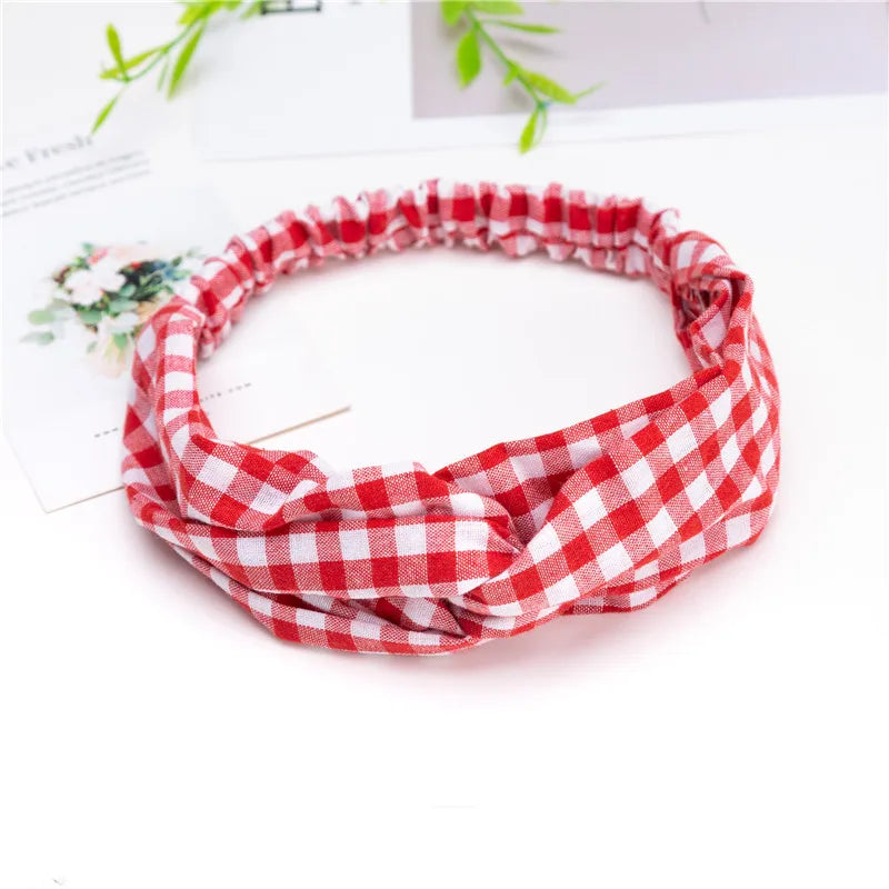 Fashion Women Girls Summer Bohemian Hair Bands Print Headbands Vintage Cross Turban Bandage Bandanas HairBands Hair Accessories