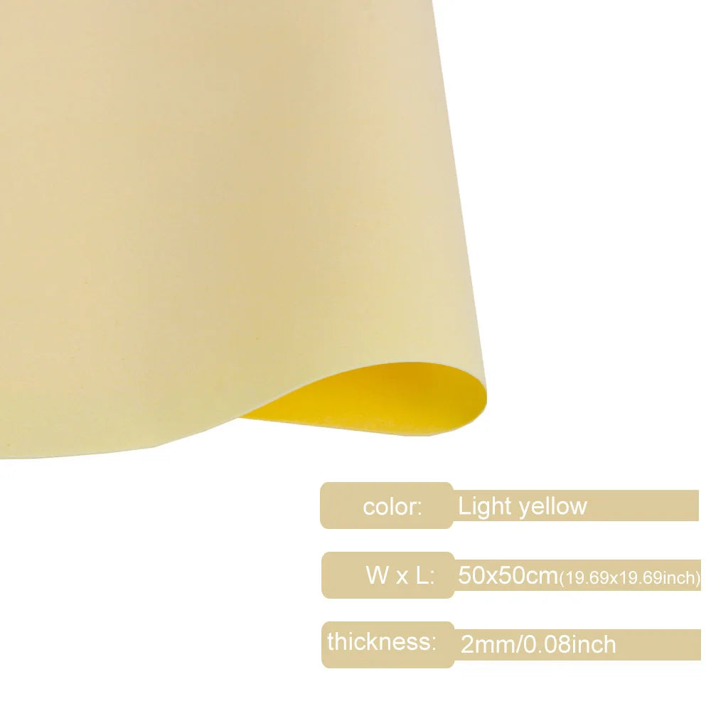 1 Pcs 2mm Colorful  EVA Foam Sheets 50x50cm, Colorful Craft Foam Paper for DIY, Cosplay, Scrapbooking, Arts & Crafts Projects