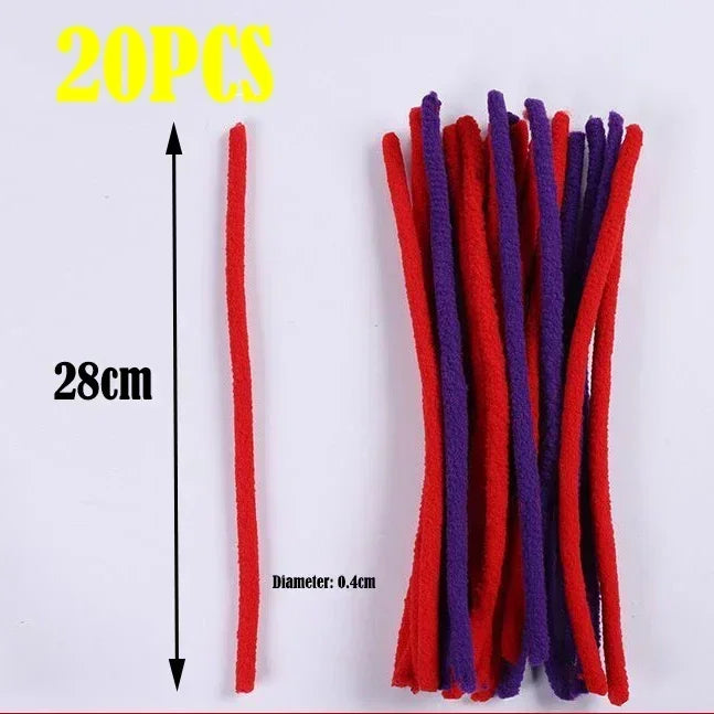 20pcs/pack Afro Hair Perm Rods Small Wavy Fluffy Corn Perm Rollers Curlers Bar Wild Curly Hair Maker Tools Beauty - KiwisLove