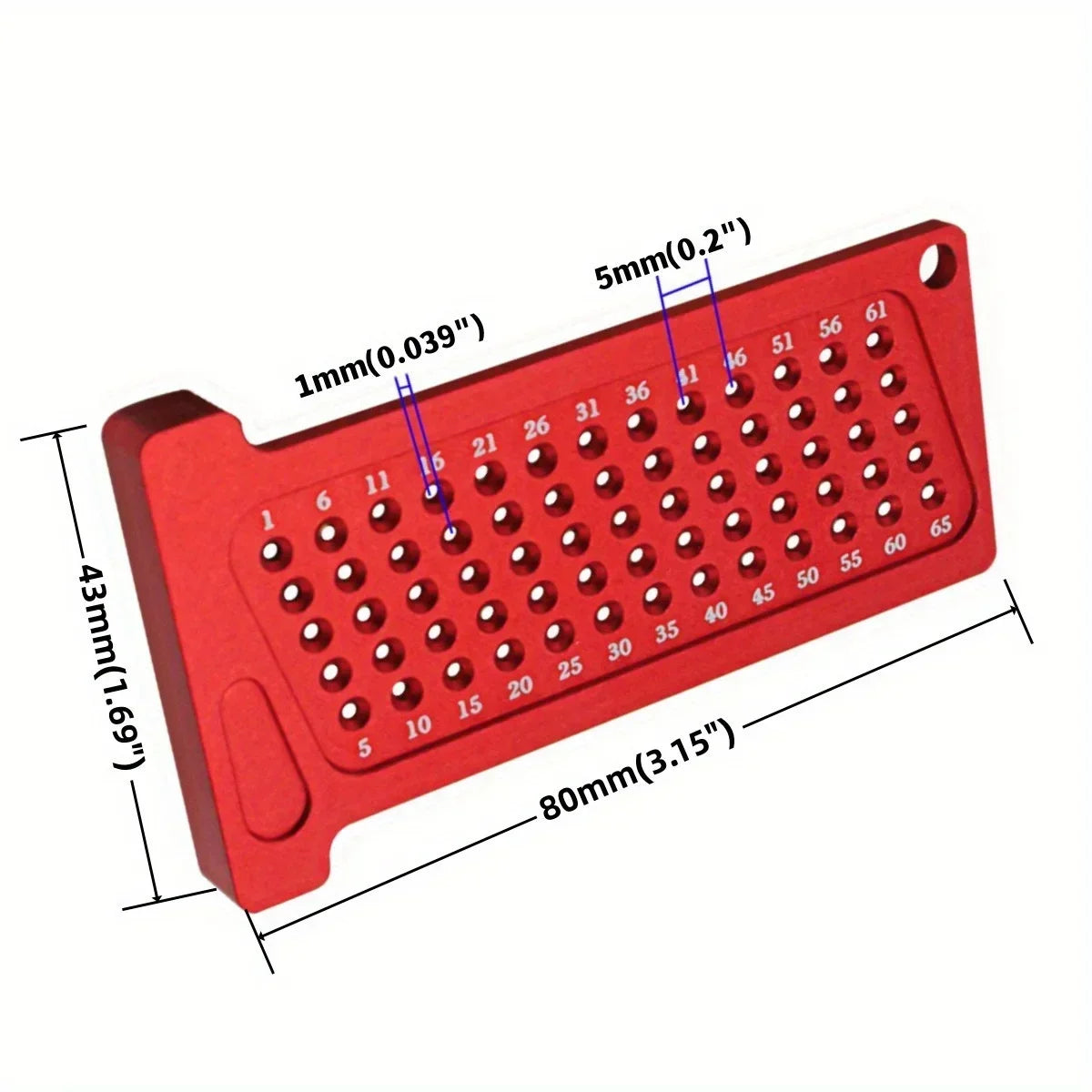 Crossed-out Hole Scribing Tool Woodworking Metric/Inch Precision T-type Hole Ruler Marking Gauge Right Angle Protractor Layout