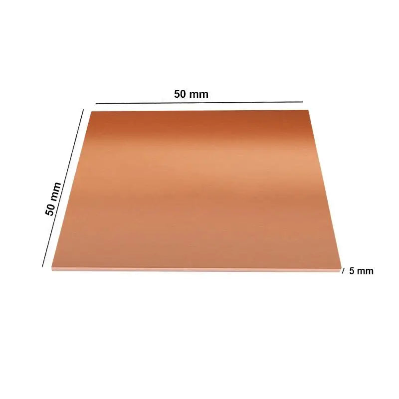 1pcs thickness 0.25-8mm Length 50-1000mm 99.9% purity coppers metal plate