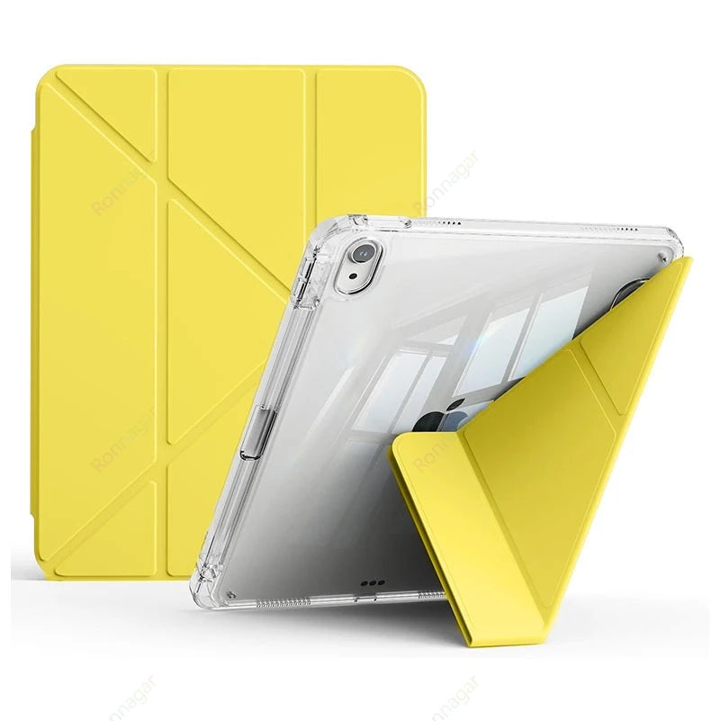 Y-Standing Case for iPad (A16) 11th 10th Gen Case 11 Inch 2025 for iPad Air11 13'' M3 M2 Pro11 12.9'' 13'' M5 M4 Case Sleep Wake