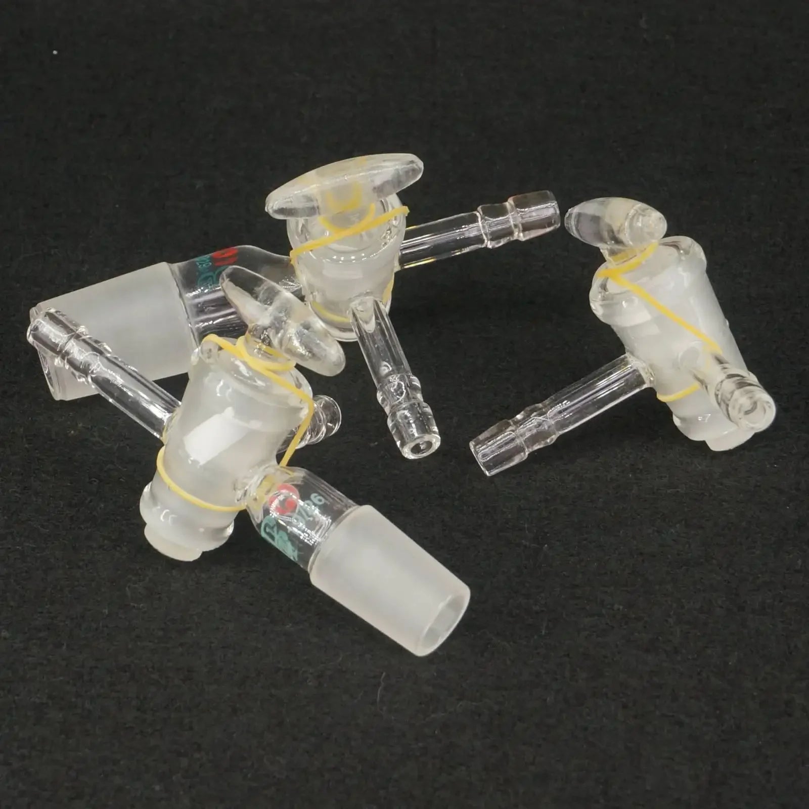 14/23 19/26 24/29 29/32 Joint T Type Adapter Three-Way Glass Stopcock Lab Ware - KiwisLove
