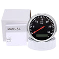 12V/24V 85mm Marine Tacho Meter Gauge LCD Digital Hourmeter Boat Tachometer 3000~8000RPM Toerenteller Hour Meter RPM Sensor - KiwisLove