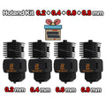 Hotend For Bambu Lab A1 mini Assembly Hotend Kit 0.2 0.4 0.6 0.8MM Replaceable Nozzle For 3D printer Bamboo Lab A1/A1 mini