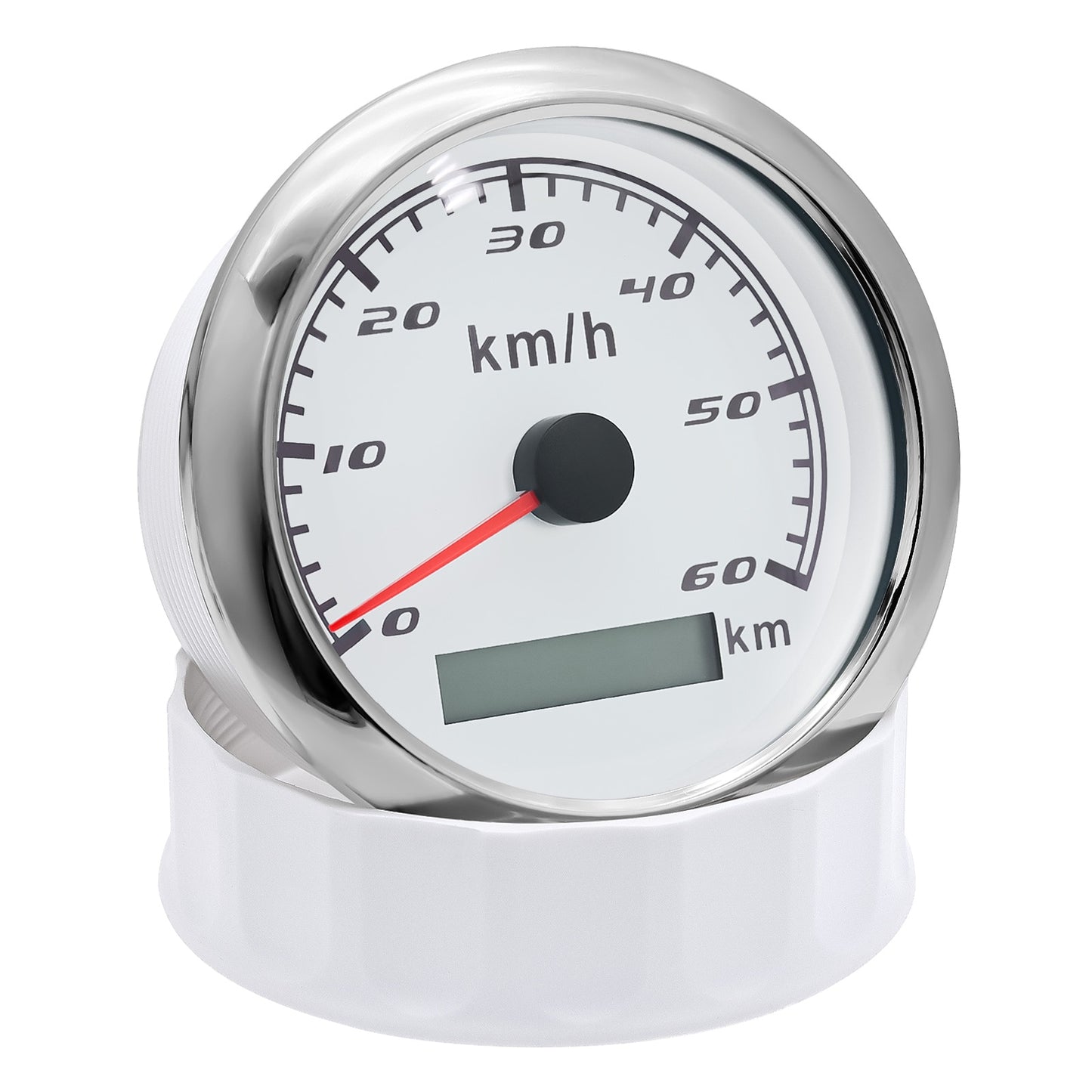 Universal 85mm GPS Speedometer Digital Gauge 30 60 120 200 KMH Odometer For Marine Boat Car ATV With GPS Antenna Red Backlight - KiwisLove