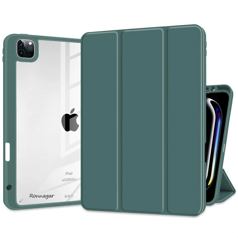 Case for iPad (A16) 11th/10th Gen (2025/2022) Air11 13 M2 M3 2024 Pro11 13 M4 9th 8 7 10.2 10.5 Air5 4 10.9 Auto Wake/Sleep Case