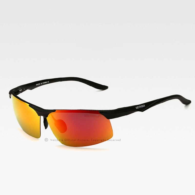 VEITHDIA Aluminum Magnesium Men's Polarized VU400 Sun Glasses Night Vision Mirror Male Eyewear Sunglasses Goggle Oculos  6502 - KiwisLove