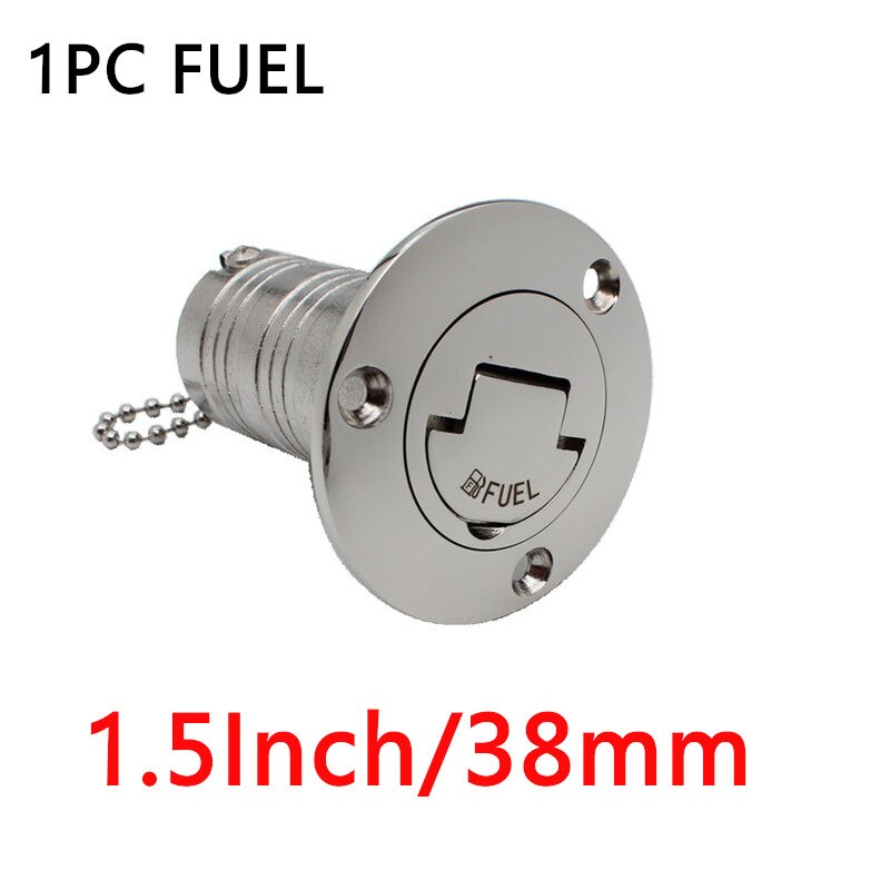 HD 38mm 50mm 2Inch Deck Filler 316 Stainless Steel DIESEL WASTE FUEL WATER WASTE Keyless Cap Marine Boat Accessories 1/2 PCS - KiwisLove