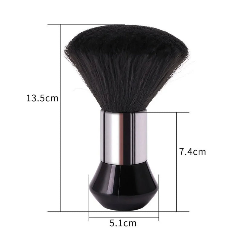 Hairdressing Soft Brush Black Hairdressing Sweeping Neck Hair Cleaning Duster Hair Cutting Brush Barbershop Hair Cut Brush Tools