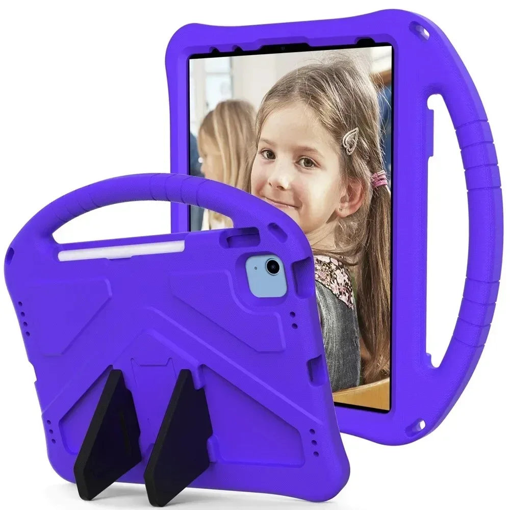 EVA Kids Case for iPad A16 2025 11th Air11 13 2024 Pro11 12.9 13 2024 Cover 10.2 7 8 9 10th Air4 5 10.9 Mini 1 2 3 4 5 6 7 Stand