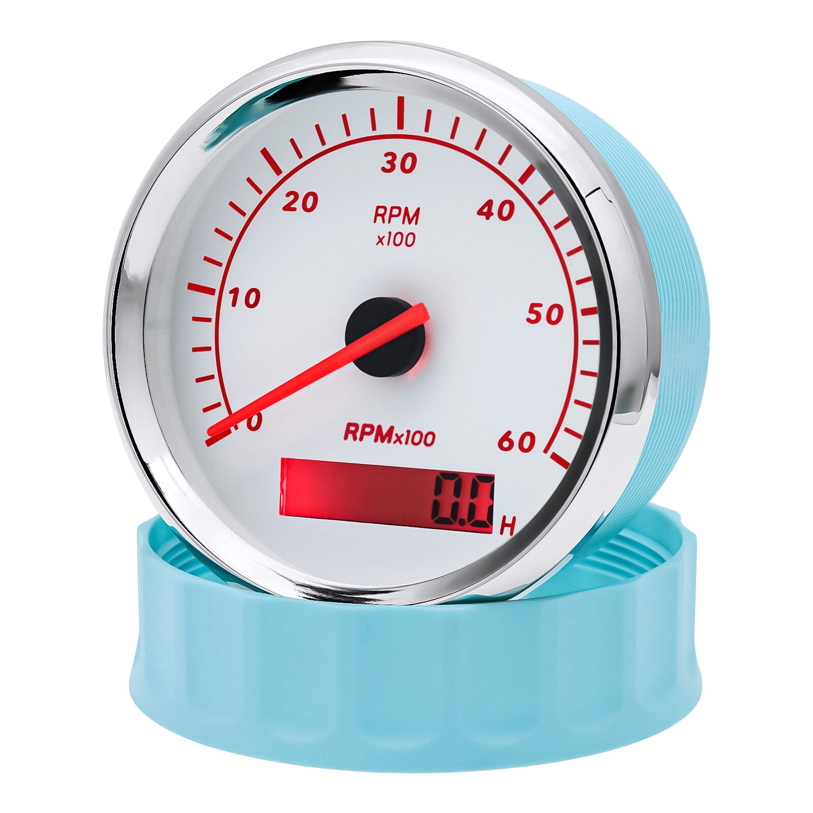 85mm 12/24V Car Boat Tachometer Marine Ship Tacho Meter 3000 RPM 4K/6K/7K/8K Sensor Gauge For Diesel Gasoline Engine Outboard - KiwisLove