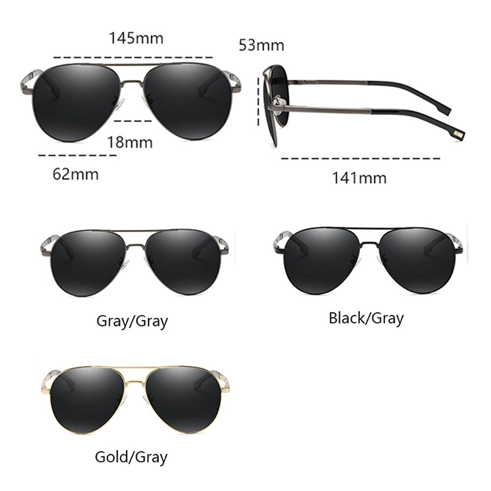 Polarized UV400 Protection Sunglasses Men Designer Goggle Fashion Classic Outdoor Driving Sun Glasses Eyeglases For Male V63928 - KiwisLove