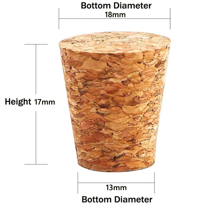 5-50pcs cork stoppers Wine Cork Bottle Stoppers Tapered Cork Stoppers for Bottle Bar Tools Kitchen Accessories