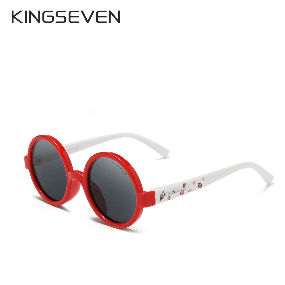 KINGSEVEN Design Children Sunglasses Girls Baby Boys Glasses Camouflage Sun Glasses For Boys Gafas De Sol UV400 - KiwisLove
