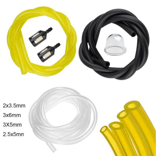 1-3meter Fuel Gas Line Pipe Hose String Tube Petrol Line for Trimmer Chainsaw Blower Tool 2x3.5/2.5x5/3x5/3x6/2.4x4.8mm