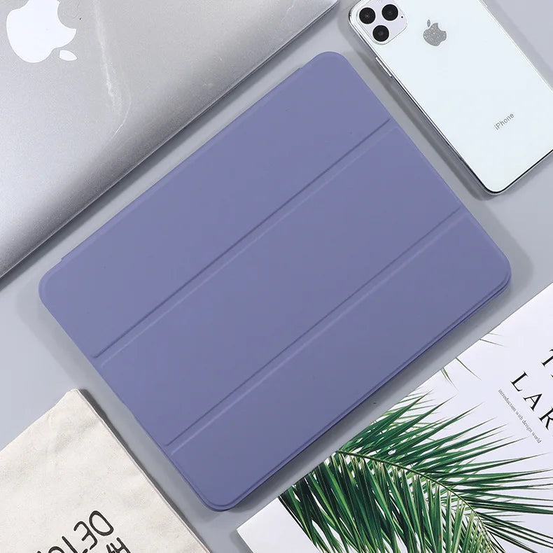 For iPad air 5 Case 2022 10.9 Pro 11 inch 2024 with Pencil Holder Cover 2018 9.7 Air 2/3 10.5 2021 10.2 6/7/8/9/10th Generation - KiwisLove