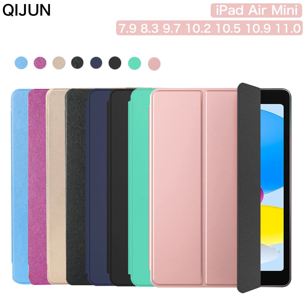 Magnet Cover for iPad Air 1 2 Air 3 10.5 Case iPad 5th 6th 7th 8th 9th Gen Case iPad 10.9 2022 Pro 11 2020 9.7 2018 Mini5 4 Case - KiwisLove