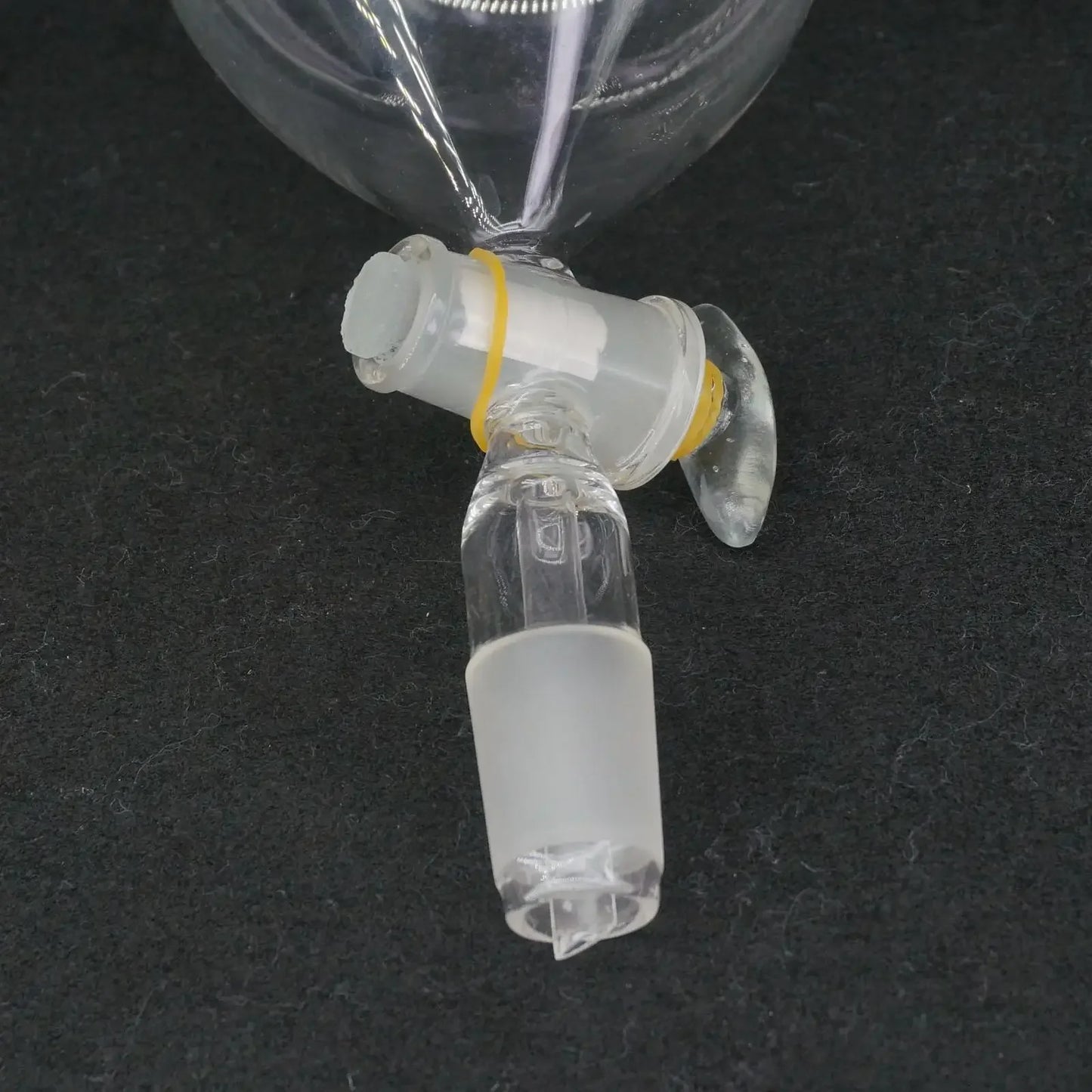 500ml #19 #24 #29 Ground Joint Ball Shaped Lab Separatory Funnel With Glass Stopcock - KiwisLove