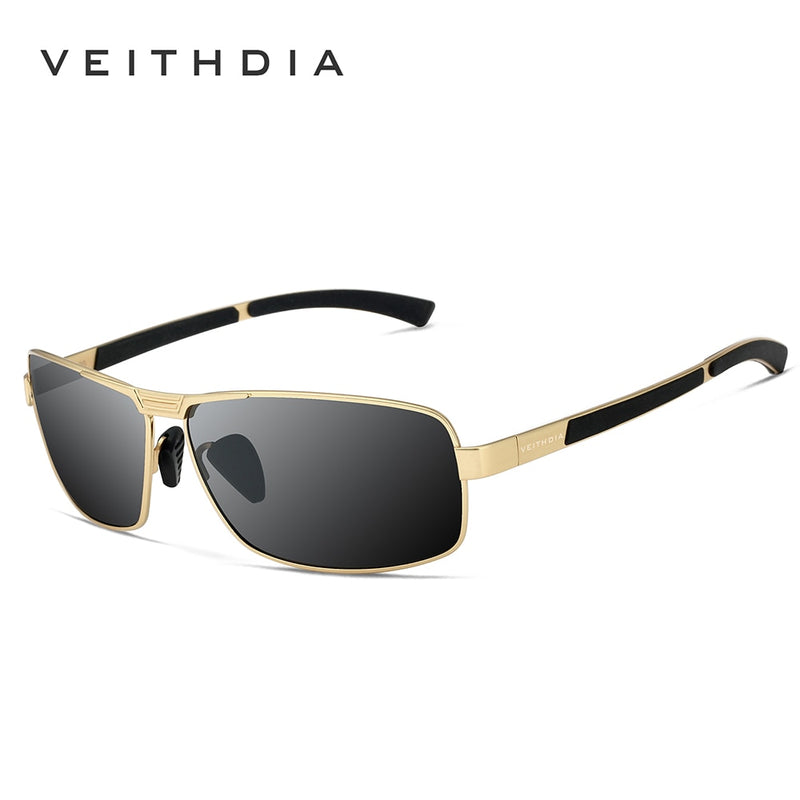 VEITHDIA Sunglasses Men Brand Designer Driving Fashion Polarized UV400 Lens Unisex Vintage Eyewear Male Glasses For Women VT2490 - KiwisLove