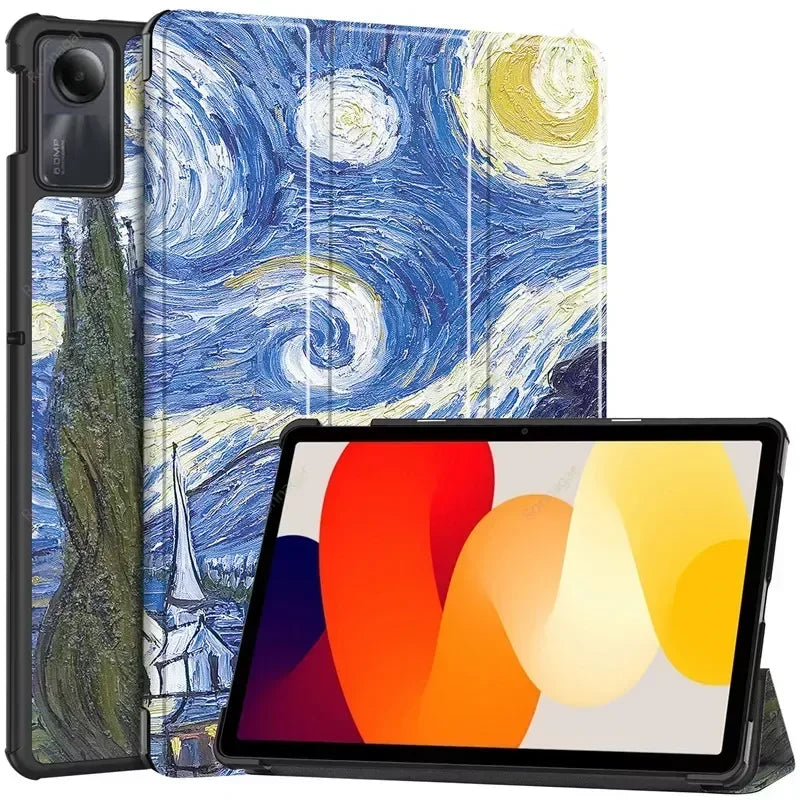 Cute Cartoon Case for Xiaomi Redmi Pad 2 2025 for Redmi Pad SE 2023 Case 11'' 8.7'' for XiaoMi 6/5 11inch Painted Hard Back Case