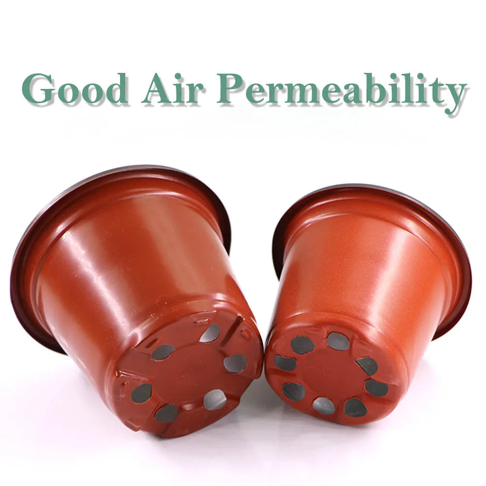 Garden Plant Pot Flowerpots Nursery Seed Starting Lightweight Breathable Maintain Humidity Flower Vegetable in 6 sizes Container