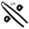 Sleeping Cap Heatless Curle Rod No Heat Ribbon Lazy Hair Curlers Headband Hair Rollers Sleeping Soft Headband Hair Styling Tools - KiwisLove