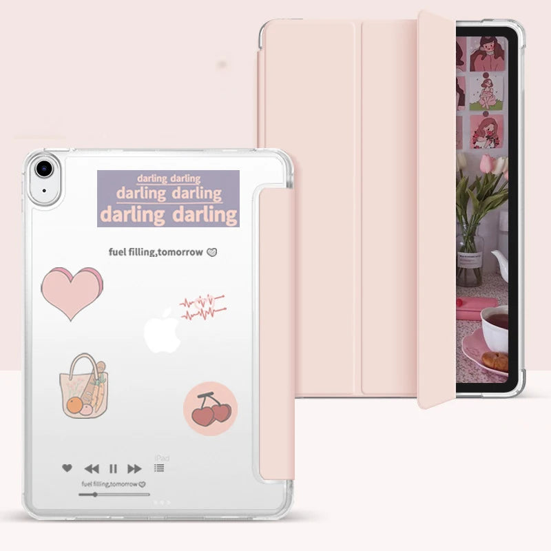 With Pencil Holder Case for Huawei MatePad 11.5 S 2024 Smart Book Cover for MatePad 11.5 S 11.5S TGR-W09 W10 Tablet Stand Cover