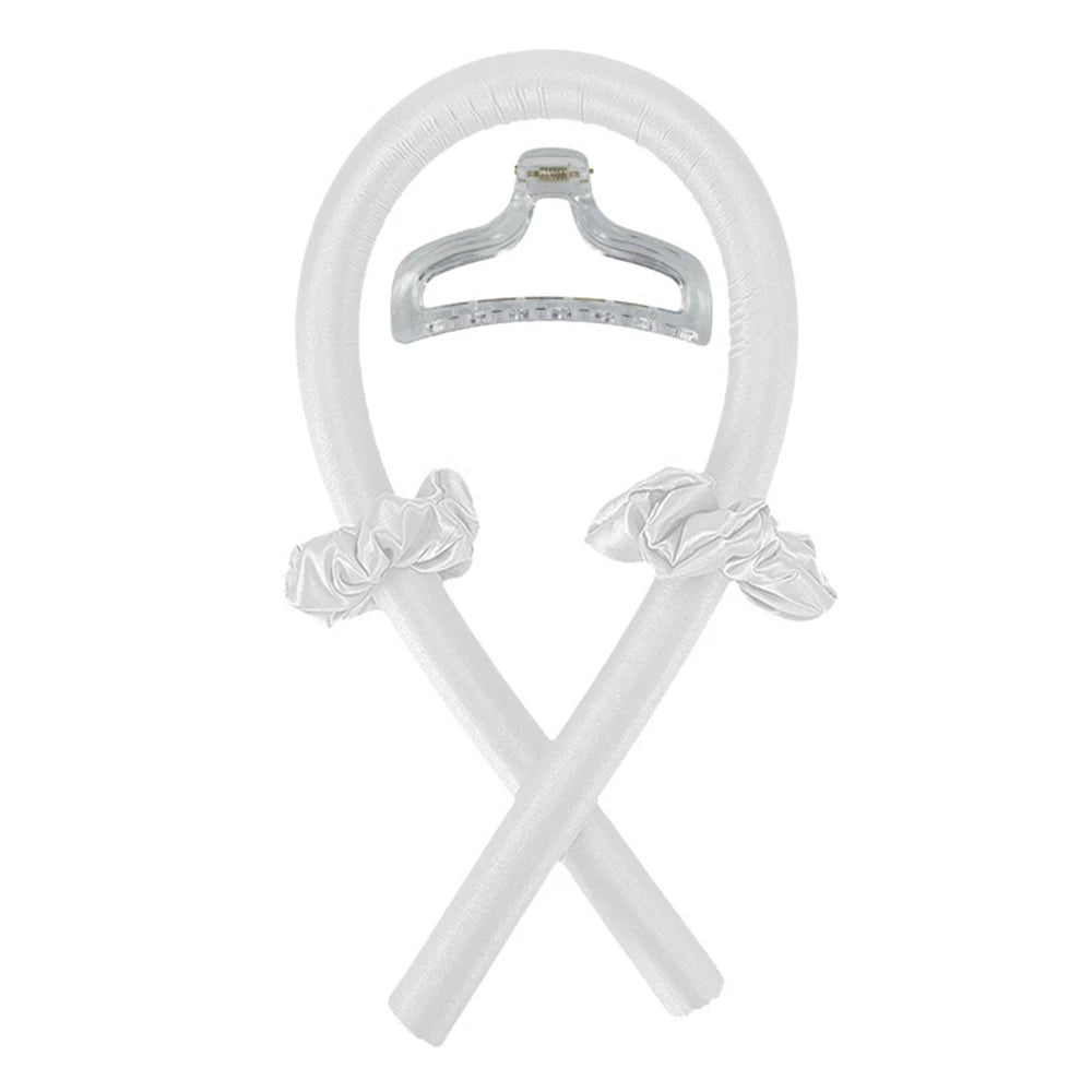 Heatless Curling Rod Headband No Heat Silk Curls Ribbon Hair Rollers Sleeping Soft Headband Lazy Hair Curlers Hair Styling Tools - KiwisLove