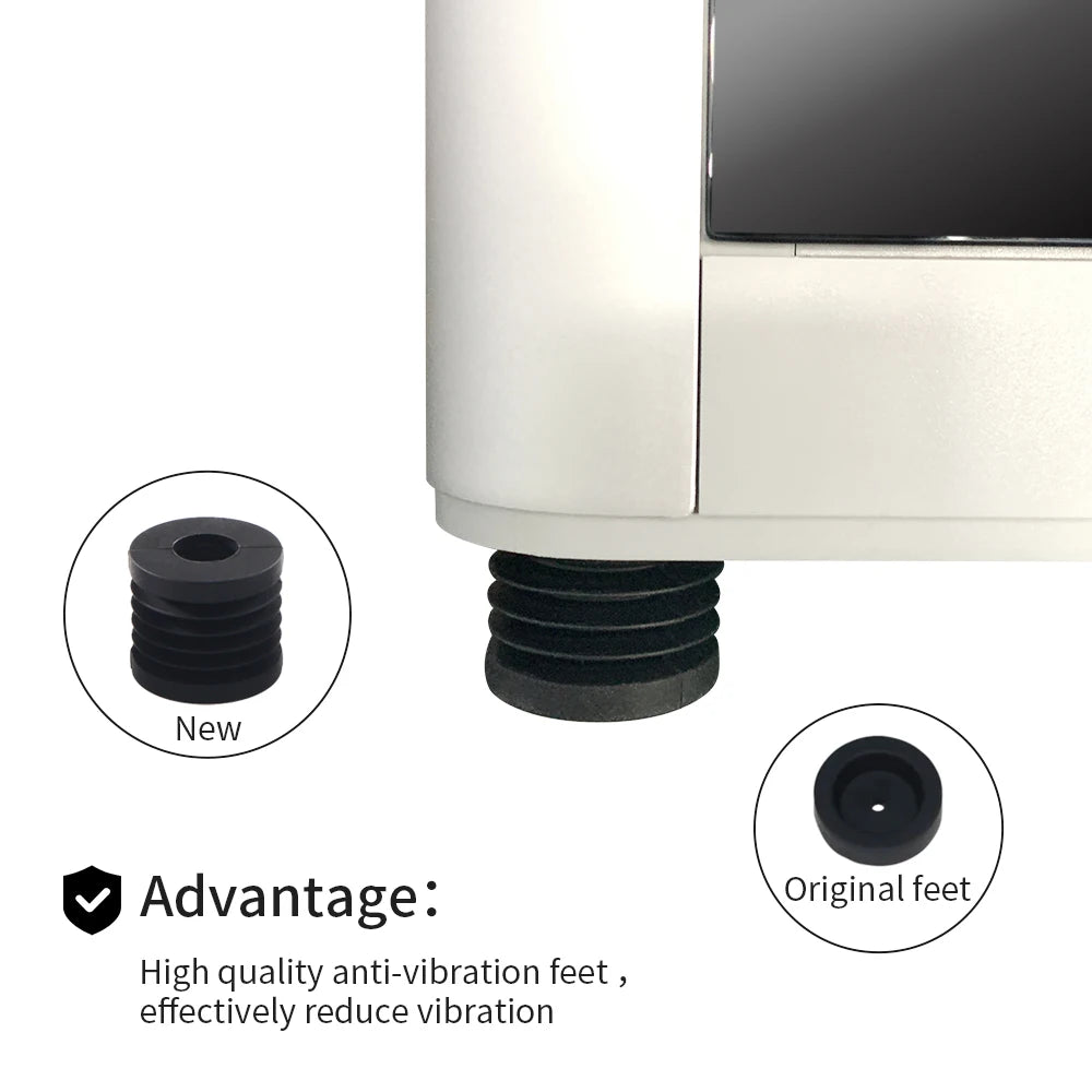 For Bambu Lab P1P/P1S Anti Vibration Feet Pad Anti-slip Anti-Shock Dust-proof Rubber Foot Pad Bamboo Bambulabs X1/X1C 3D Printer - KiwisLove