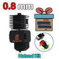 Hotend For Bambu Lab A1 mini Assembly Hotend Kit 0.2 0.4 0.6 0.8MM Replaceable Nozzle For 3D printer Bamboo Lab A1/A1 mini