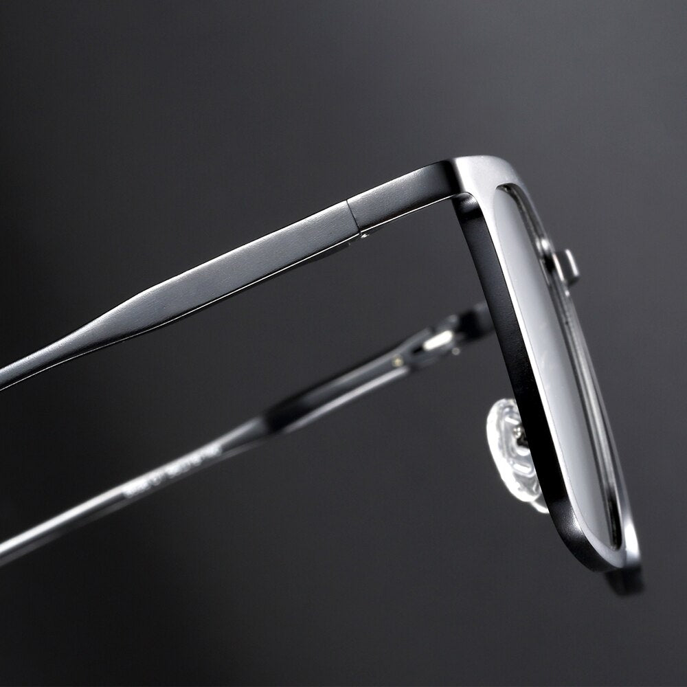 BARCUR Polarized Square Sunglasses for Men Aluminium Magnesium Sun glasses for women Gift with Box - KiwisLove