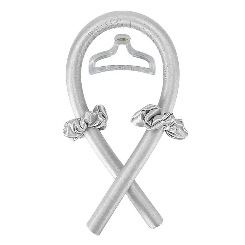 Heatless Curling Rod Headband No Heat Silk Curls Ribbon Hair Rollers Sleeping Soft Headband Lazy Hair Curlers Hair Styling Tools - KiwisLove