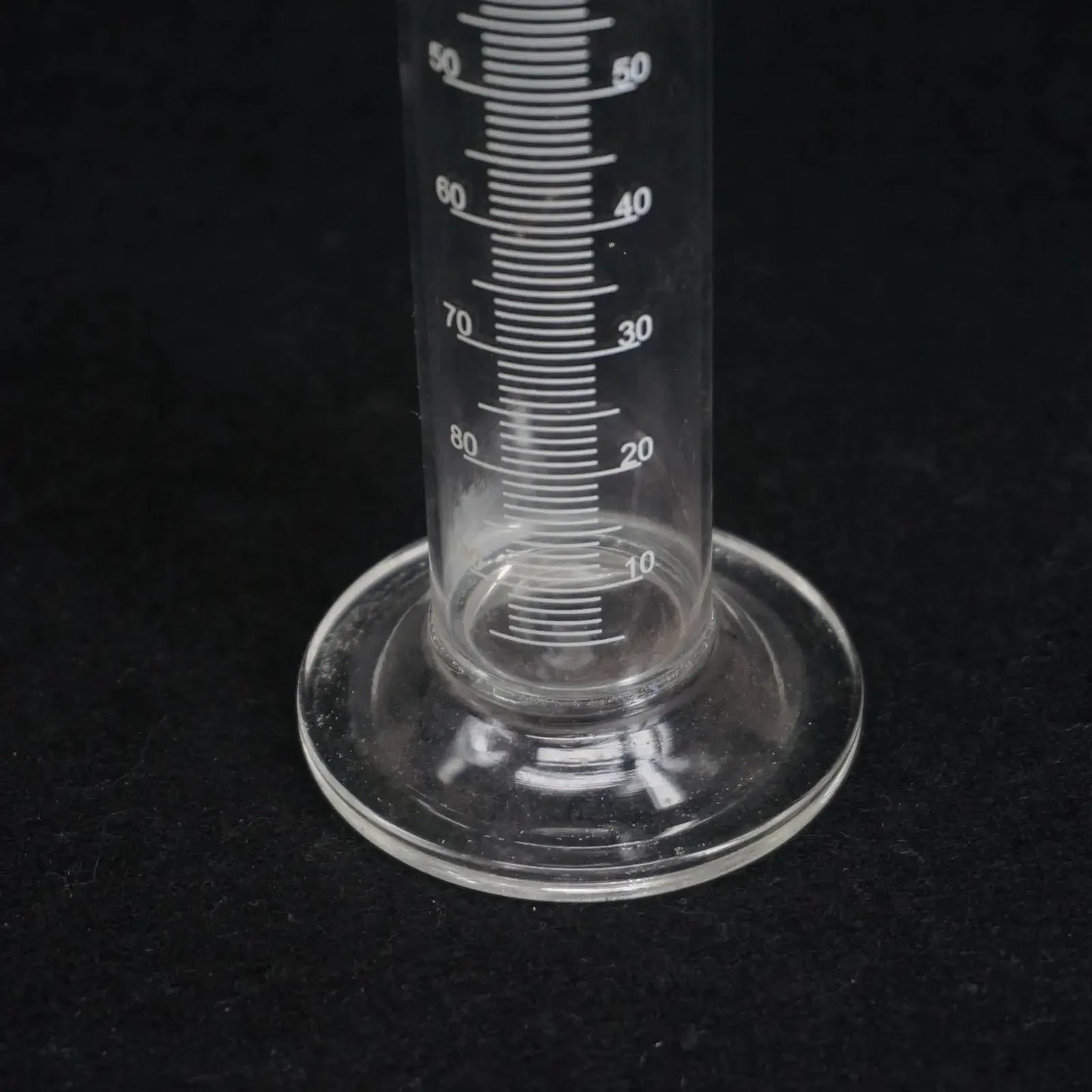100ml 100cc Glass Measuring Cylinder With Plug Stopper Graduated Lab Laboratory - KiwisLove