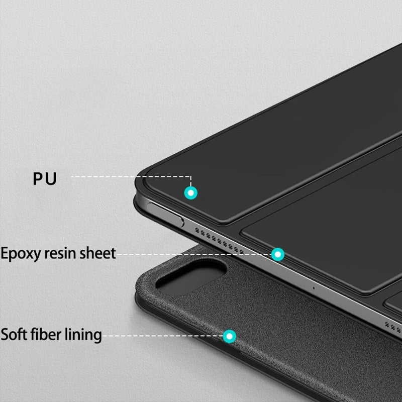 Smart Case for iPad Pro 11 Case Magnetic Ultra Slim Tri-folds Cover for iPad 10th Gen. 10.9 Air 5 Pro11 M2 2022 Protection Clip - KiwisLove