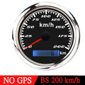 Universal 85mm GPS Speedometer Digital Gauge 30 60 120 200 KMH Odometer For Marine Boat Car ATV With GPS Antenna Red Backlight - KiwisLove