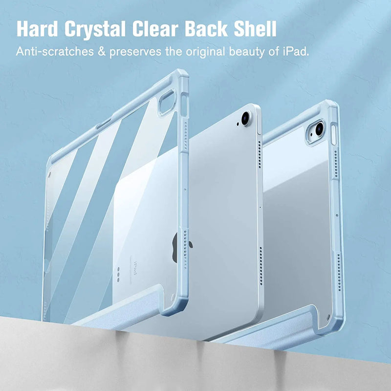 For iPad Case 10.2 9th 8th 7th 10 10th Generation Pro 11 13 2024 12.9 2022 Cover Pencil Holder Funda For iPad Air 5 4 10.9 Cases - KiwisLove