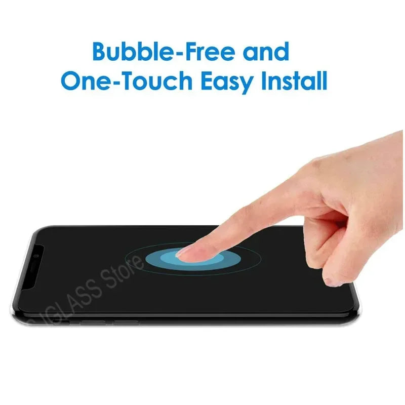 4PCS Protective Glass on For iPhone 13 11 12 16 15 14 Pro Max screen protector Tempered Glass For iPhone 6S 7 8 Plus XR XS Max - KiwisLove